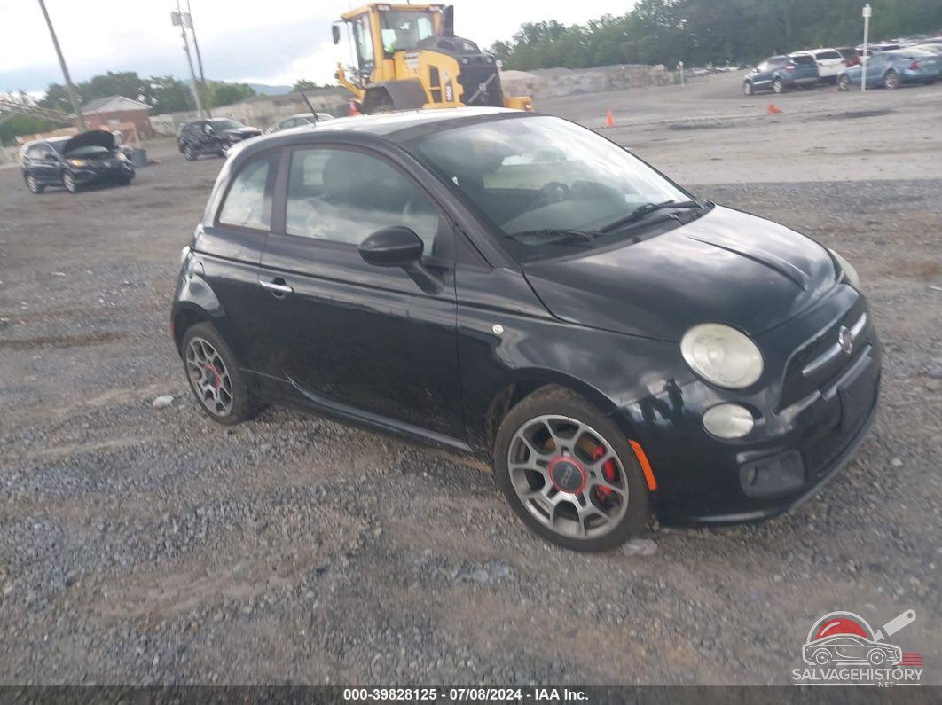 3C3CFFBR9CT164742 2012 FIAT 500 photo no. 2