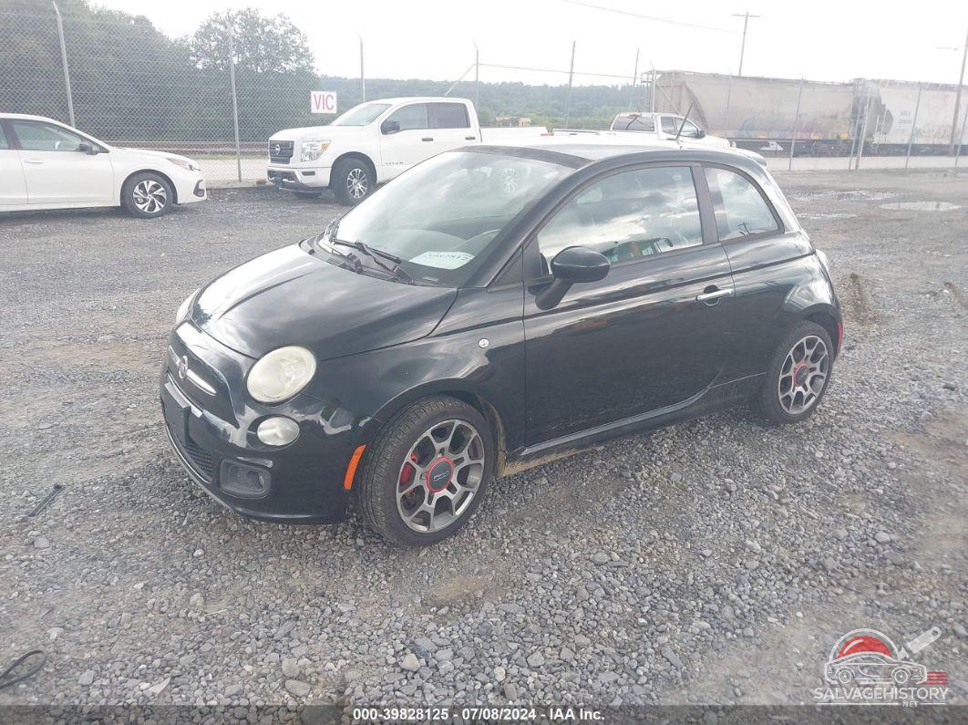 3C3CFFBR9CT164742 2012 FIAT 500 photo no. 2