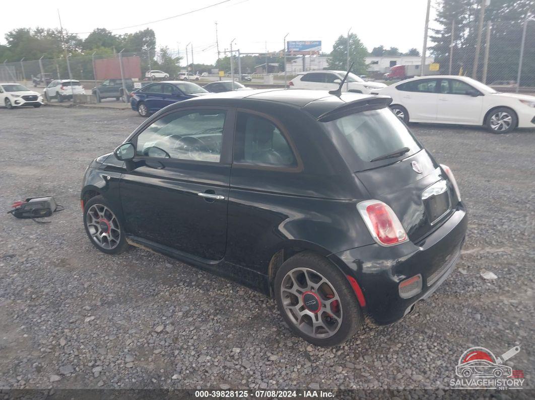 3C3CFFBR9CT164742 2012 FIAT 500 photo no. 3