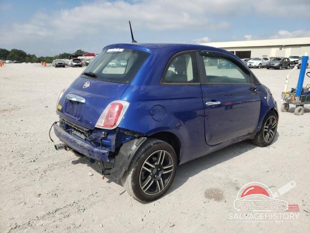 3C3CFFAR8DT598329 2013 FIAT 500 photo no. 3