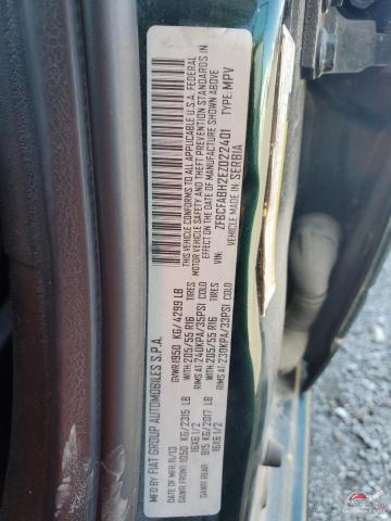 ZFBCFABH2EZ022401 2014 FIAT 500 photo no. 12