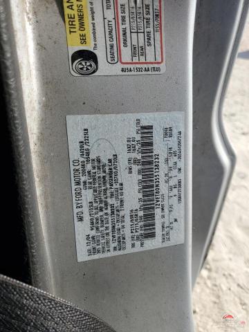 1ZVFT80N355138232 2005 FORD ALL Models photo no. 12