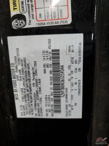 1ZVFT80N365259344 2006 FORD ALL Models photo no. 12