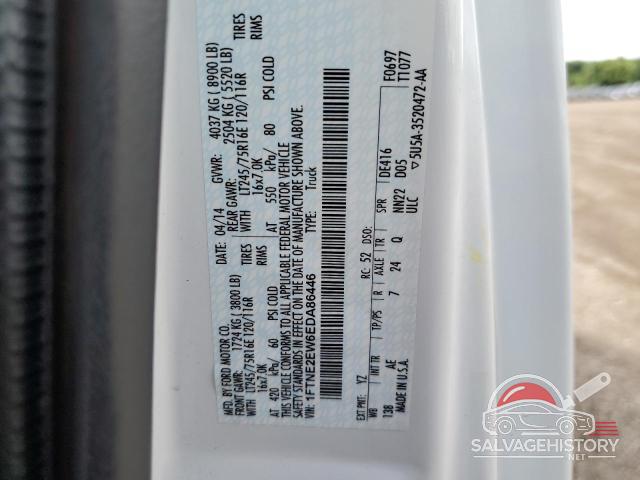1FTNE2EW6EDA86446 2014 FORD ALL Models photo no. 13