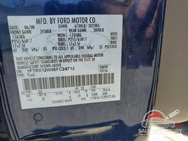 1FTRX12W98FC24712 2008 FORD All Models photo no. 12