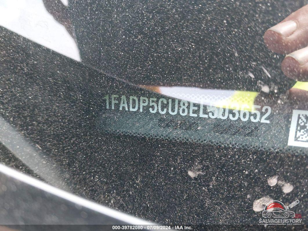 1FADP5CU8EL503652 2014 FORD C-MAX ENERGI photo no. 9