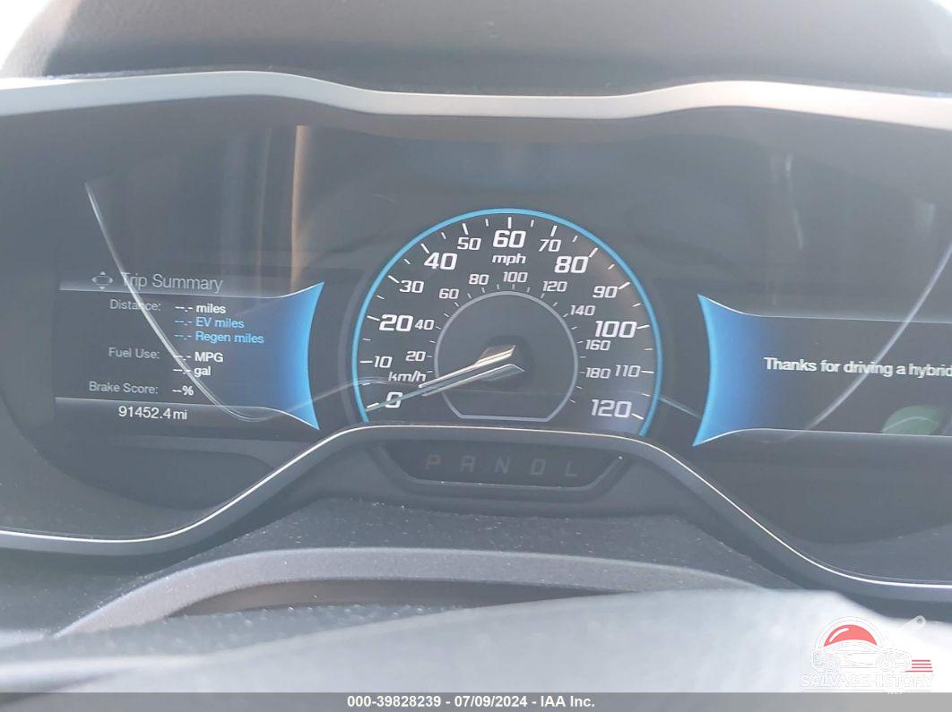 1FADP5AU2EL505089 2014 FORD C-MAX HYBRID photo no. 7