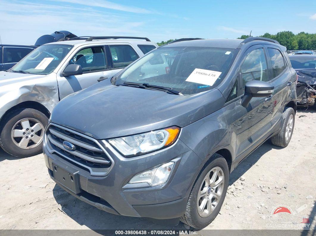 MAJ3S2GE6LC391393 2020 FORD ECOSPORT photo no. 2