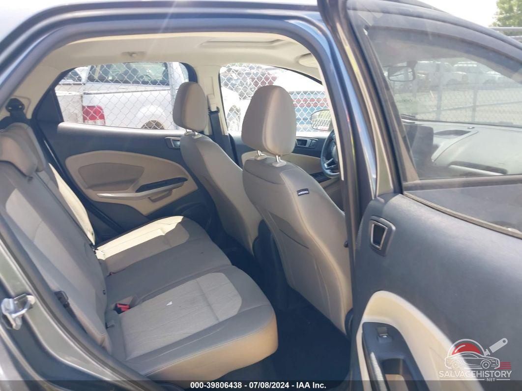MAJ3S2GE6LC391393 2020 FORD ECOSPORT photo no. 8