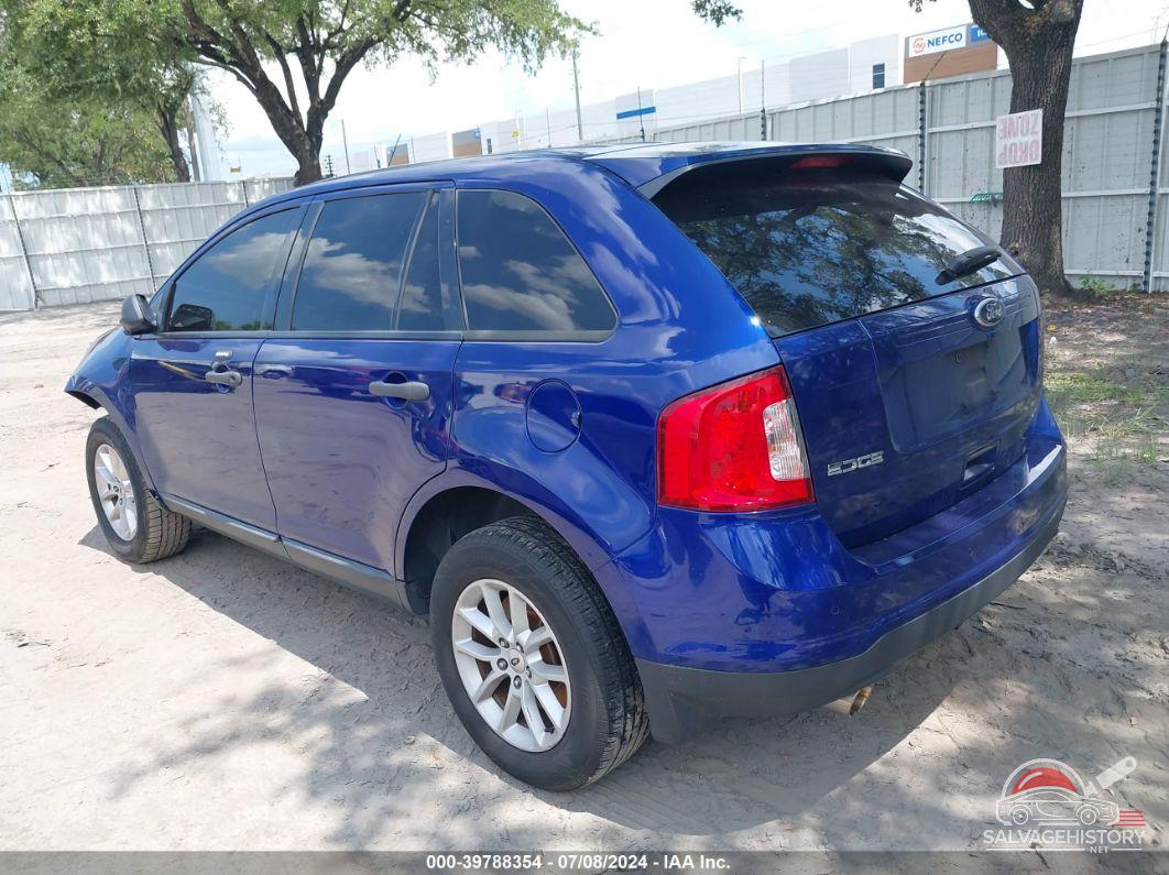 2FMDK3GC0DBE36571 2013 FORD EDGE photo no. 3