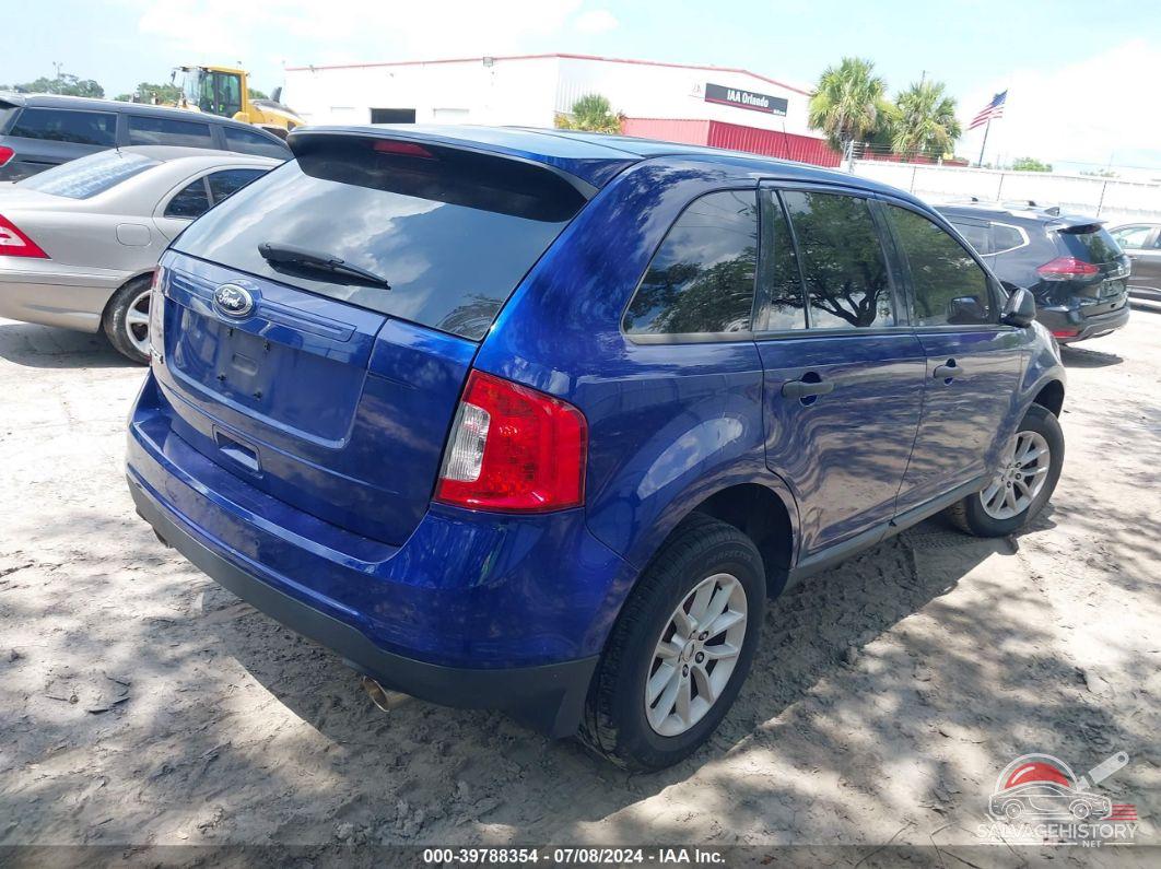 2FMDK3GC0DBE36571 2013 FORD EDGE photo no. 4