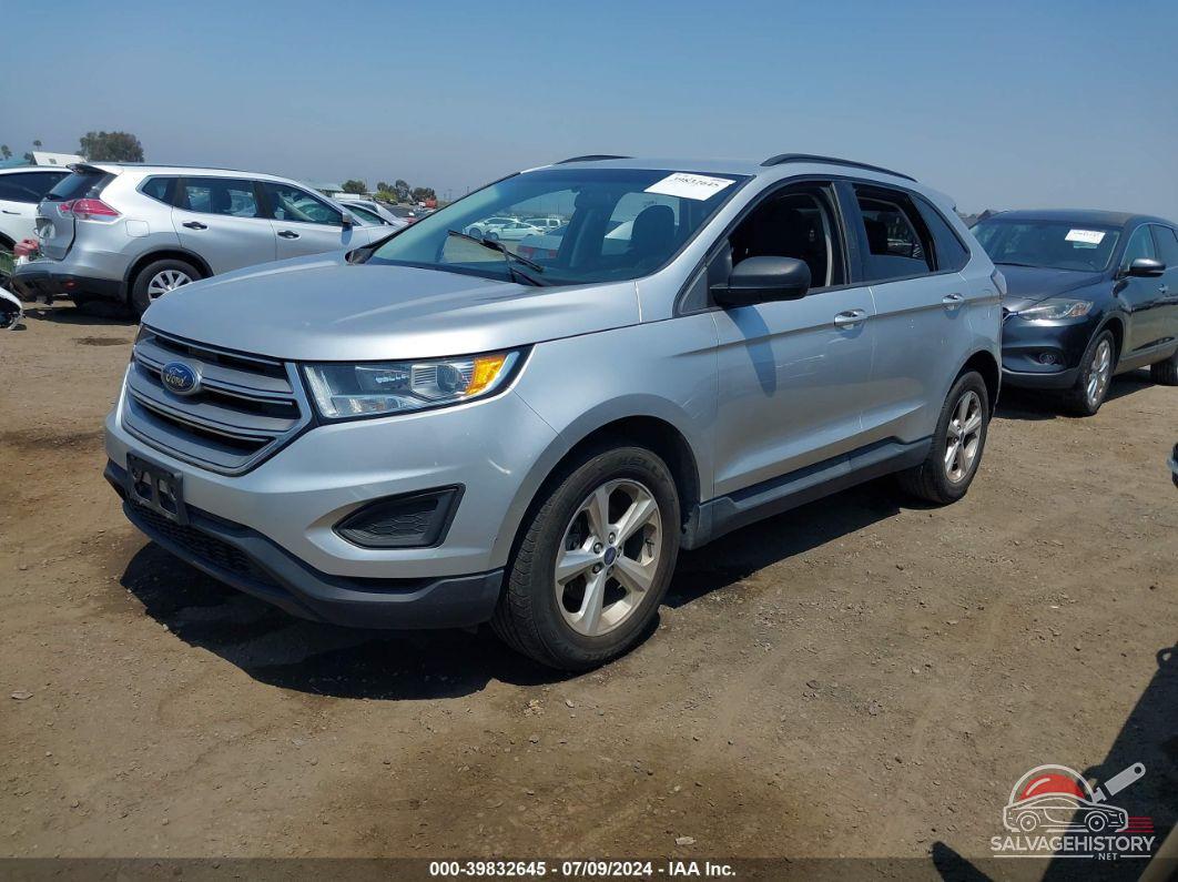 2FMPK3G90JBB14509 2018 FORD EDGE photo no. 2