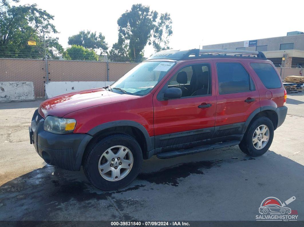 1FMCU03106KA85176 2006 FORD ESCAPE photo no. 2