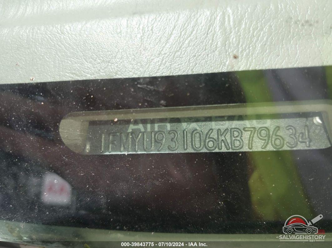 1FMYU93106KB79634 2006 FORD ESCAPE photo no. 9