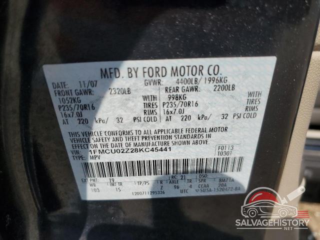 1FMCU02Z28KC45441 2008 FORD ESCAPE photo no. 13