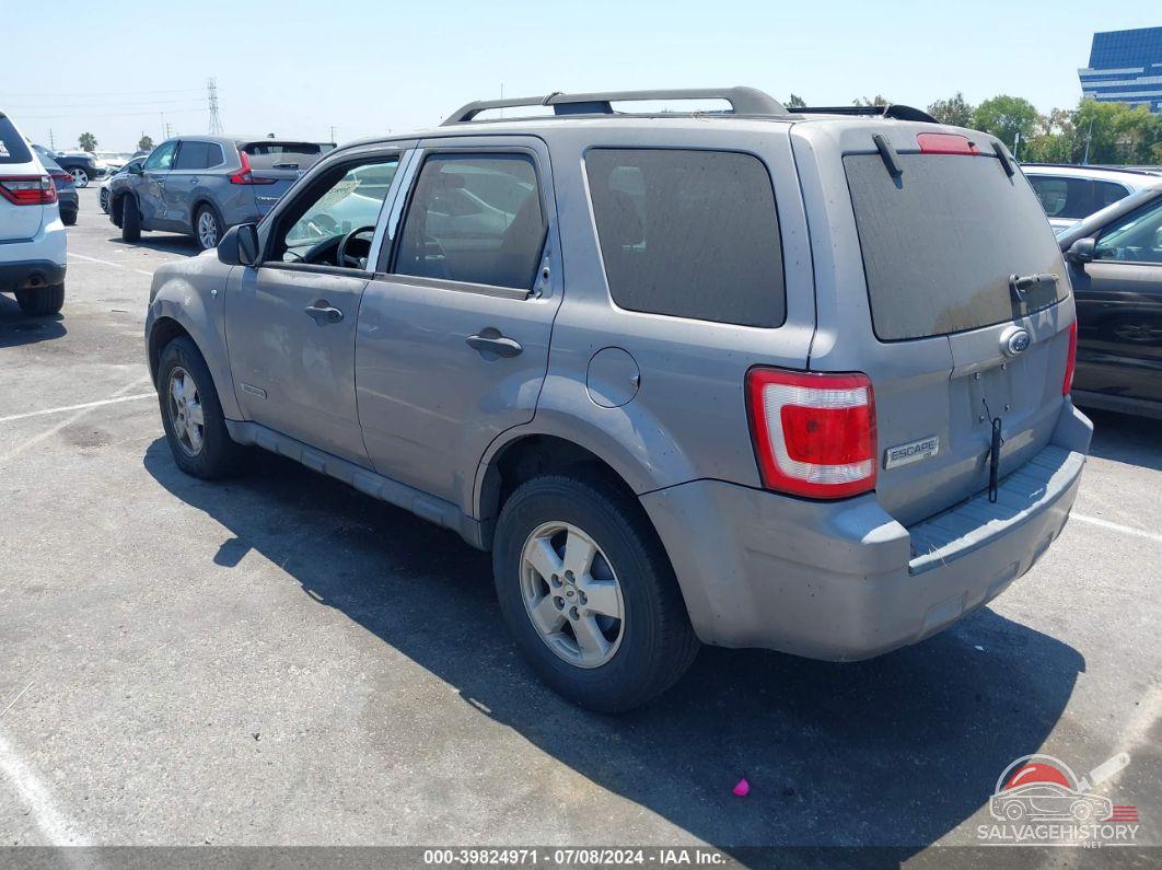 1FMCU03118KA18797 2008 FORD ESCAPE photo no. 3