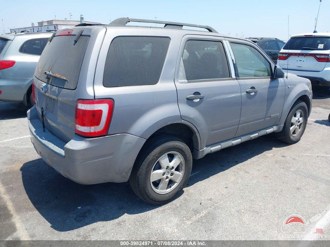 1FMCU03118KA18797 2008 FORD ESCAPE photo no. 4