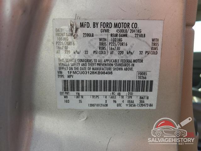 1FMCU03128KB98498 2008 FORD ESCAPE photo no. 13