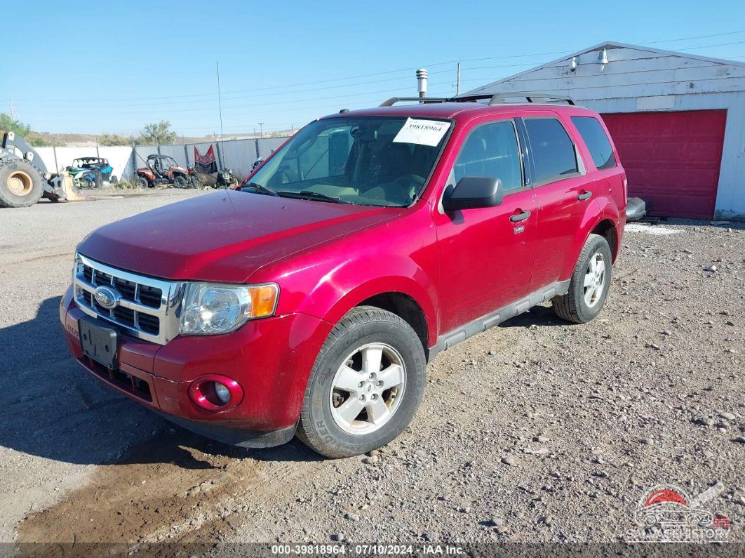 1FMCU03789KA60227 2009 FORD ESCAPE photo no. 2