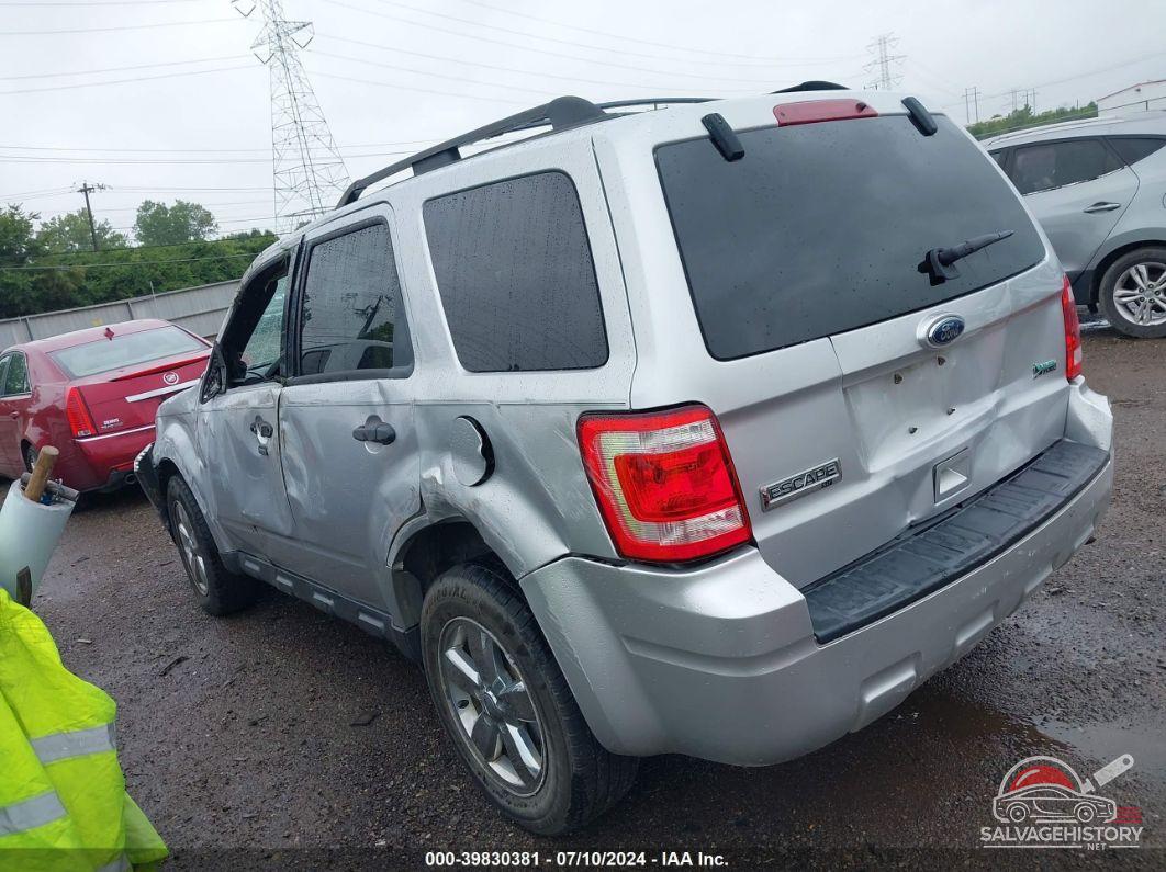 1FMCU9DG9AKA77352 2010 FORD ESCAPE photo no. 3