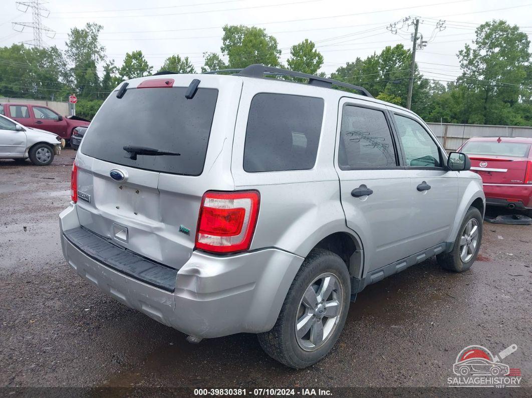 1FMCU9DG9AKA77352 2010 FORD ESCAPE photo no. 4