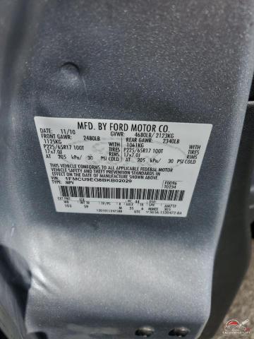 1FMCU9EG8BKB02029 2011 FORD ESCAPE photo no. 13