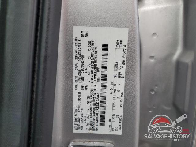 1FMCU0F7XEUD22341 2014 FORD ESCAPE photo no. 13