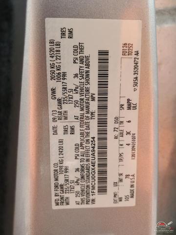 1FMCU0GX4EUA94254 2014 FORD ESCAPE photo no. 13