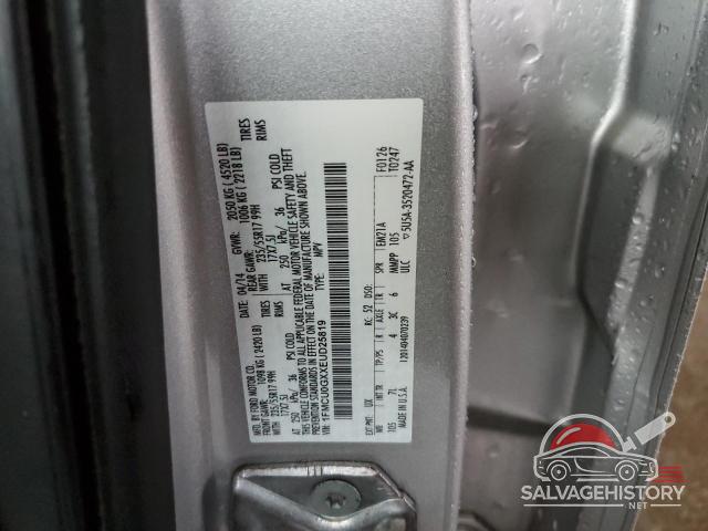 1FMCU0GXXEUD25819 2014 FORD ESCAPE photo no. 12