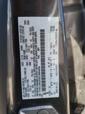 1FMCU9GX0EUB84229 2014 FORD ESCAPE photo no. 12