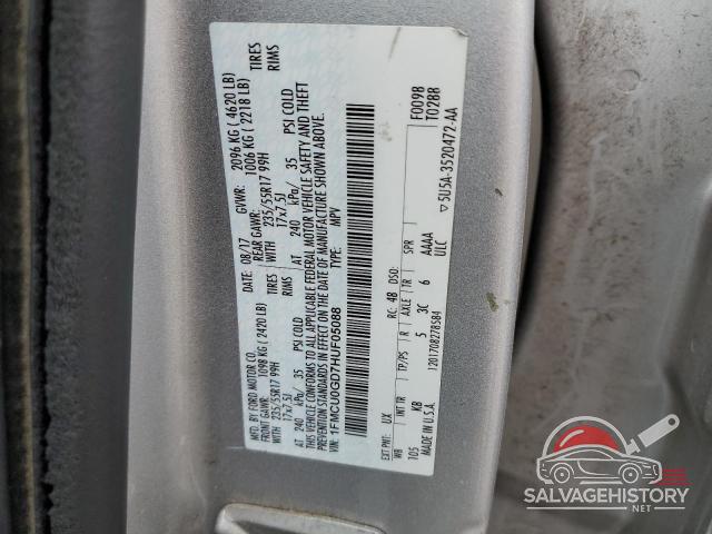 1FMCU0GD7HUF05088 2017 FORD ESCAPE photo no. 13