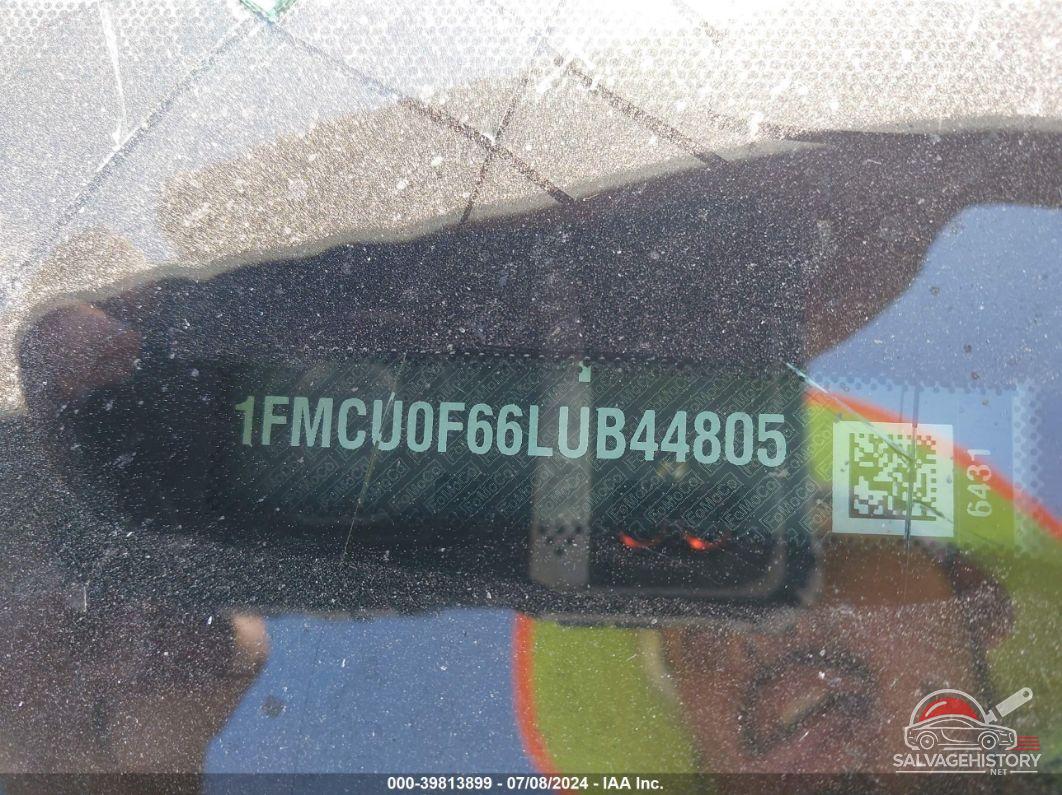1FMCU0F66LUB44805 2020 FORD ESCAPE photo no. 9