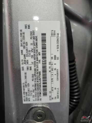 1FMCU9G63LUA27945 2020 FORD ESCAPE photo no. 12
