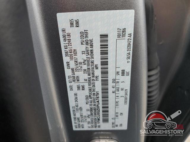 1FMCU0GZXPUA78791 2023 FORD ESCAPE ACT photo no. 13