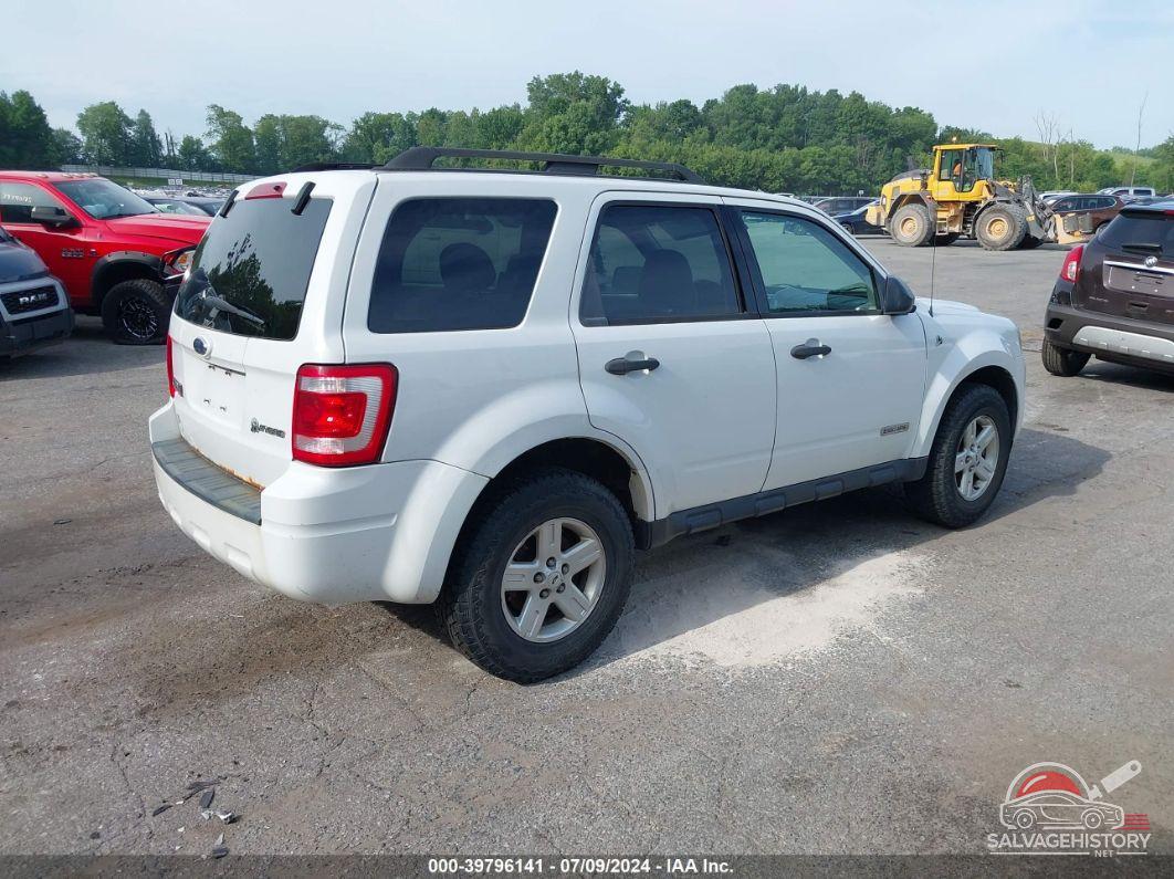 1FMCU59H28KC63982 2008 FORD ESCAPE HYBRID photo no. 4