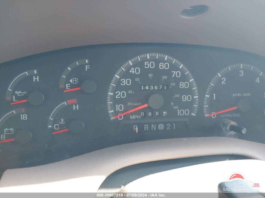 1FMRU18W0WLA39653 1998 FORD EXPEDITION photo no. 7