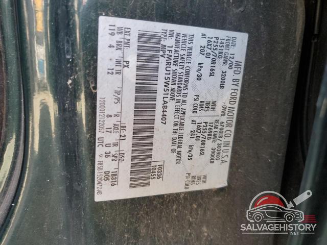 1FMRU15W51LA84407 2001 FORD EXPEDITION photo no. 13