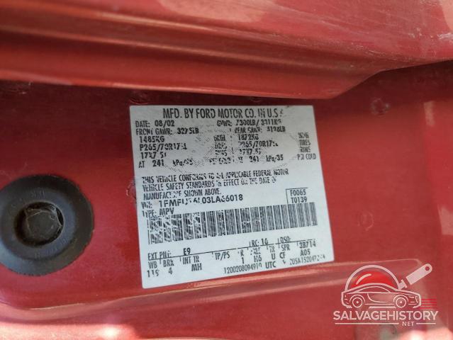 1FMFU16L03LA66018 2003 FORD EXPEDITION photo no. 13
