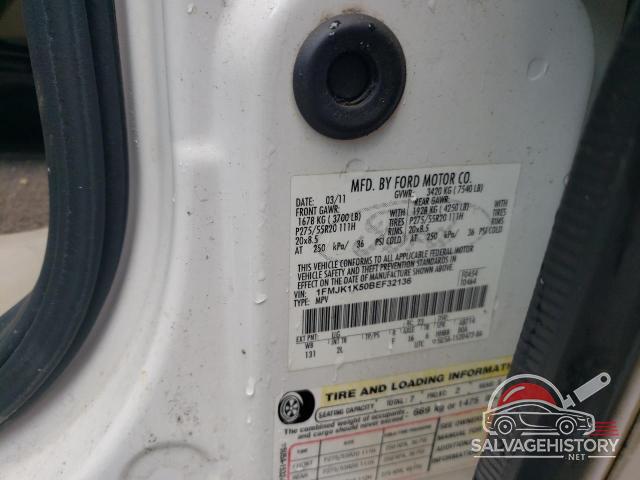 1FMJK1K50BEF32136 2011 FORD EXPEDITION photo no. 13