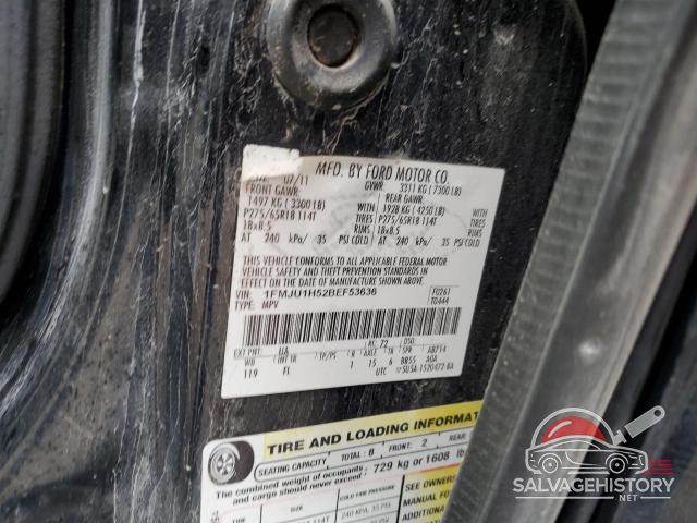 1FMJU1H52BEF53636 2011 FORD EXPEDITION photo no. 12