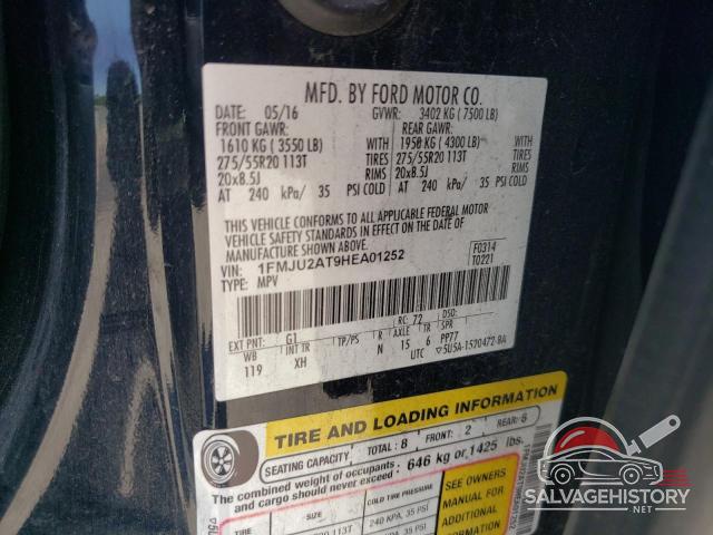 1FMJU2AT9HEA01252 2017 FORD EXPEDITION photo no. 13