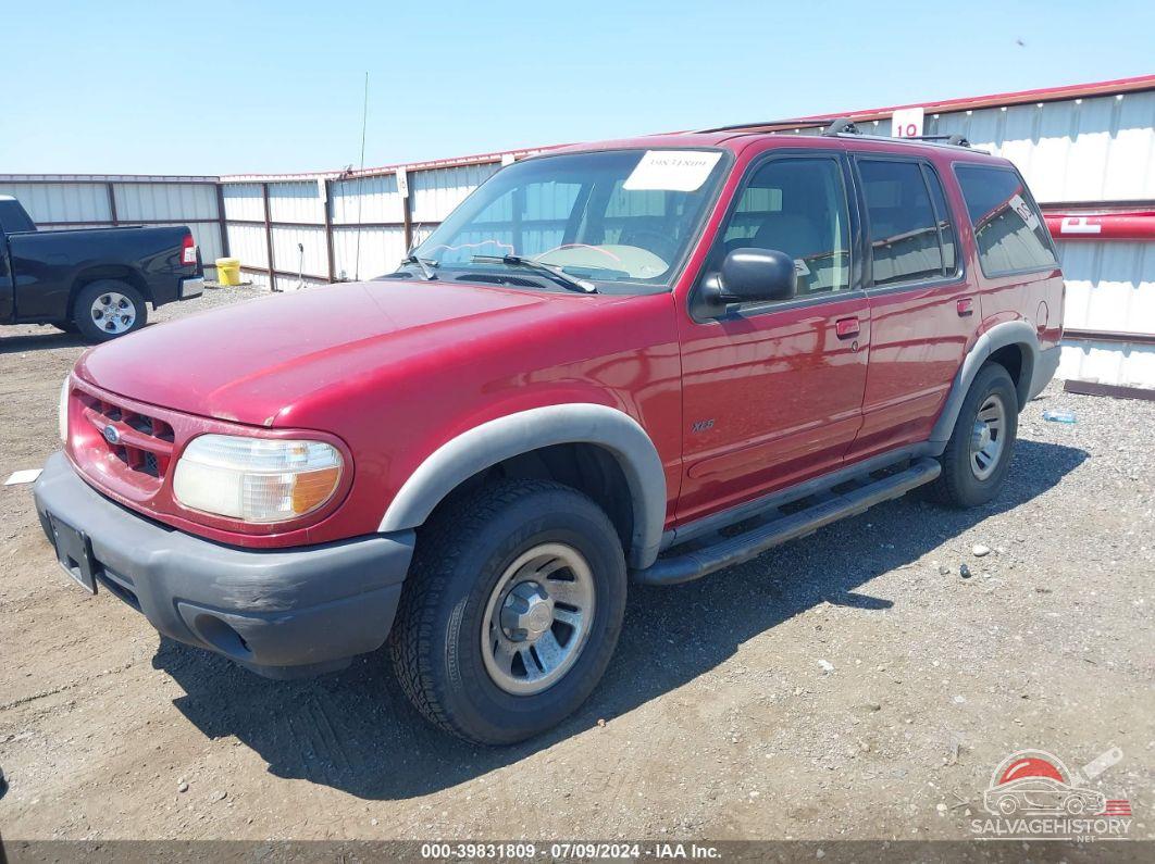 1FMZU72E51ZA69451 2001 FORD EXPLORER photo no. 2