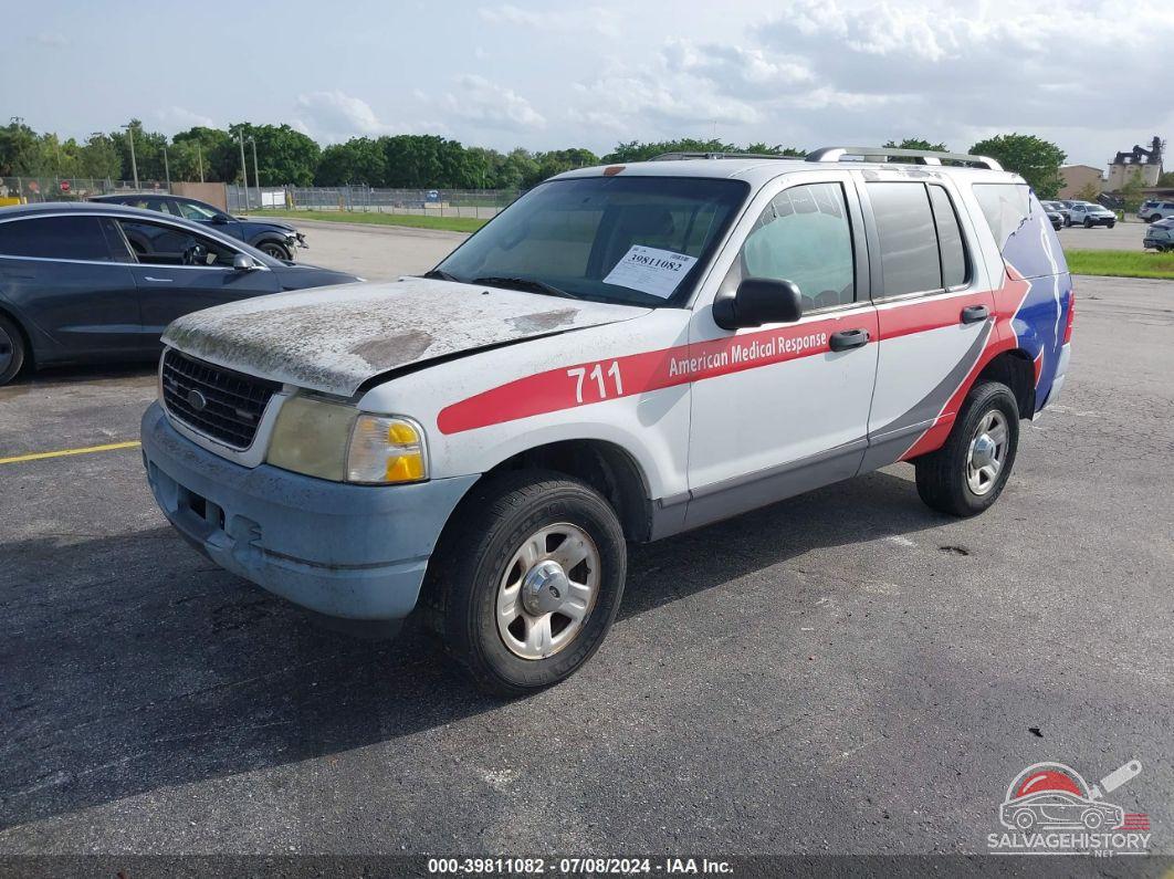 1FMZU72K92UD57624 2002 FORD EXPLORER photo no. 2