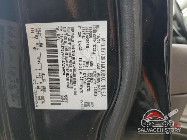 1FMZU73W33UA76020 2003 FORD EXPLORER photo no. 13