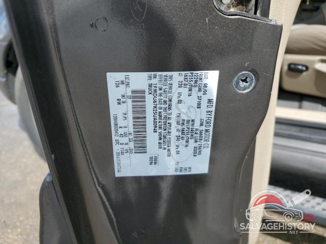 1FMDU67K25UA00948 2005 FORD EXPLORER photo no. 12