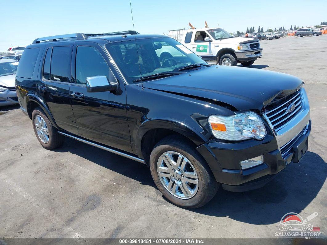 1FMEU75869UA30591 2009 FORD EXPLORER photo no. 2