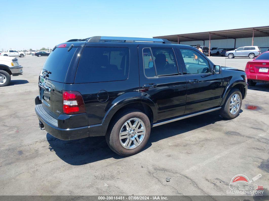 1FMEU75869UA30591 2009 FORD EXPLORER photo no. 4