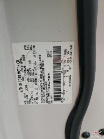 1FMEU7E83AUA68834 2010 FORD EXPLORER photo no. 13