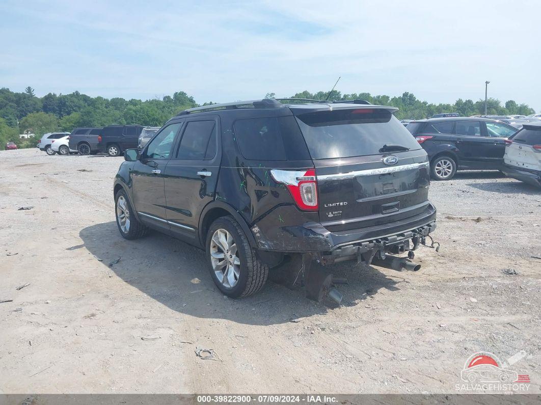 1FM5K8F83EGA76284 2014 FORD EXPLORER photo no. 3