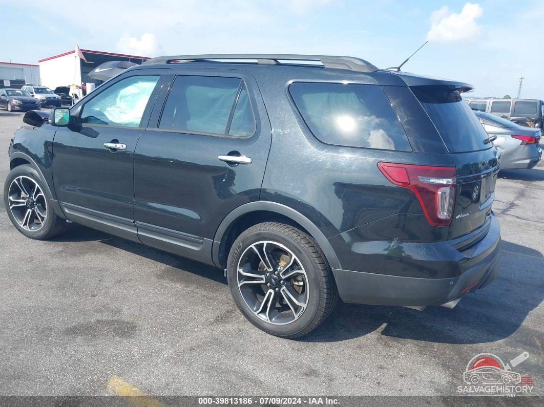 1FM5K8GT2EGC35086 2014 FORD EXPLORER photo no. 3